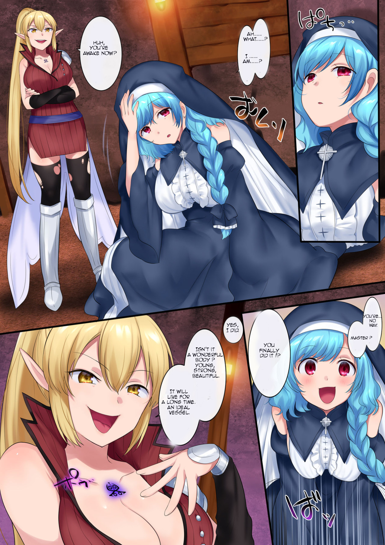 Hentai Manga Comic-Soul Swapping Black Magic-Read-26